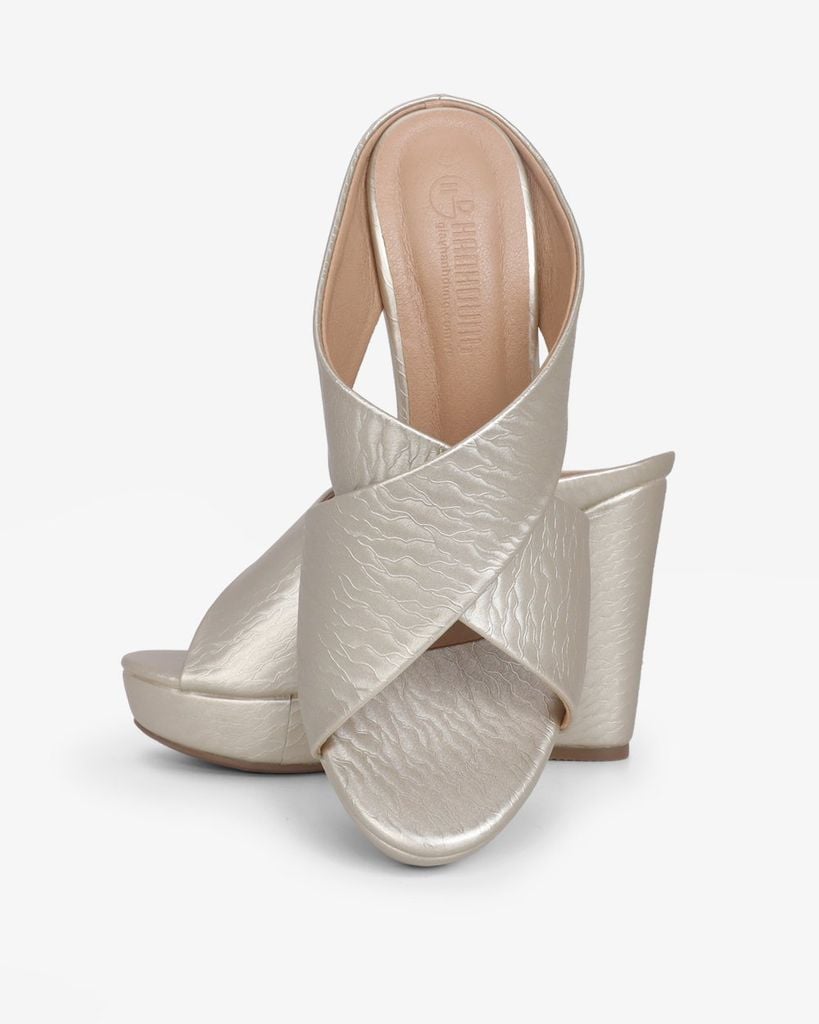 Dép Đế Xuồng Hạnh Dung Quai Chéo 12F HD02251AB