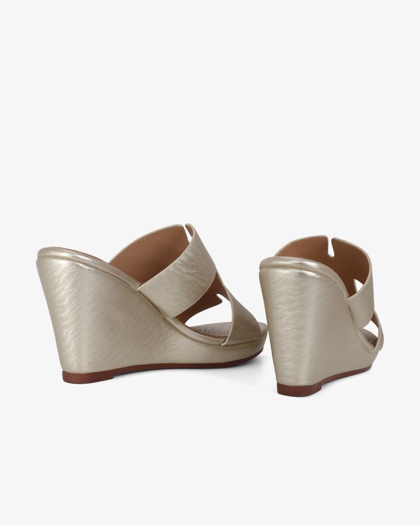 Dép Đế Xuồng Hạnh Dung Quai Chữ H 9cm HD02256AB