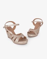 Sandal Đế Xuồng Hạnh Dung Nhiều Dây Nối Bên 9f HD02260AB