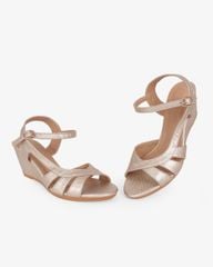 Sandal Đế Xuồng Hạnh Dung Nhiều Dây Nối Bên Vân Đá 6F HD02261AB