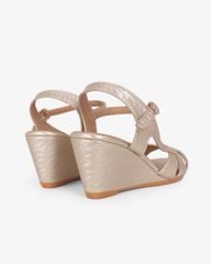 Sandal Đế Xuồng Hạnh Dung Nhiều Dây Nối Bên Vân Đá 6F HD02261AB