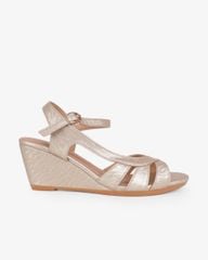 Sandal Đế Xuồng Hạnh Dung Nhiều Dây Nối Bên Vân Đá 6F HD02261AB