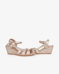 Sandal Đế Xuồng Hạnh Dung Nhiều Dây Nối Bên Vân Đá 6F HD02261AB