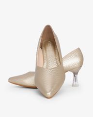 Giày Cao Gót Hạnh Dung Vân Đá Mũi Nhọn HD041069AD