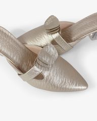 Dép Bít Mũi Hạnh Dung Dây Luồng Xếp HD041083AD