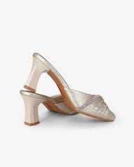 Dép Bít Mũi Hạnh Dung Quai Nơ Xoàn HD041100AD