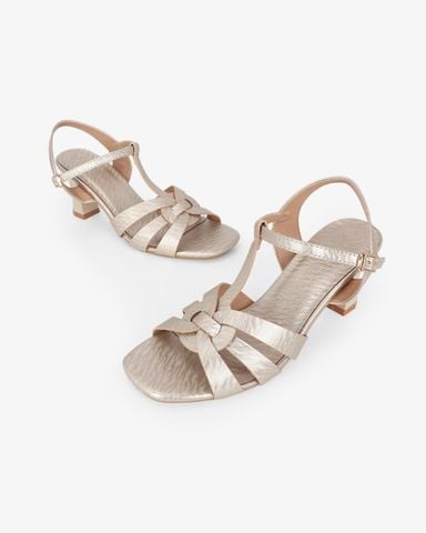 Sandal Hạnh Dung Ba Quai Đan Nối T HD041102AD