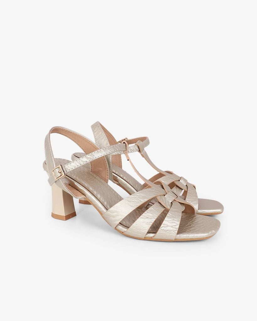 Sandal Hạnh Dung Ba Quai Đan Nối T HD041102AD