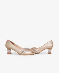 Giày Cao Gót Hạnh Dung Hở Mũi Xoàn Ngang HD041105AD