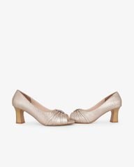 Giày Cao Gót Hạnh Dung Hở Mũi Xoàn Oval HD041106AD