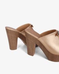 Dép Cao Gót Hạnh Dung Quai Cổ Tim Smile HD12297AM