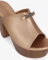 Dép Cao Gót Hạnh Dung Quai Cổ Tim Smile HD12297AM