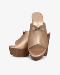 Dép Cao Gót Hạnh Dung Quai Cổ Tim Smile HD12297AM