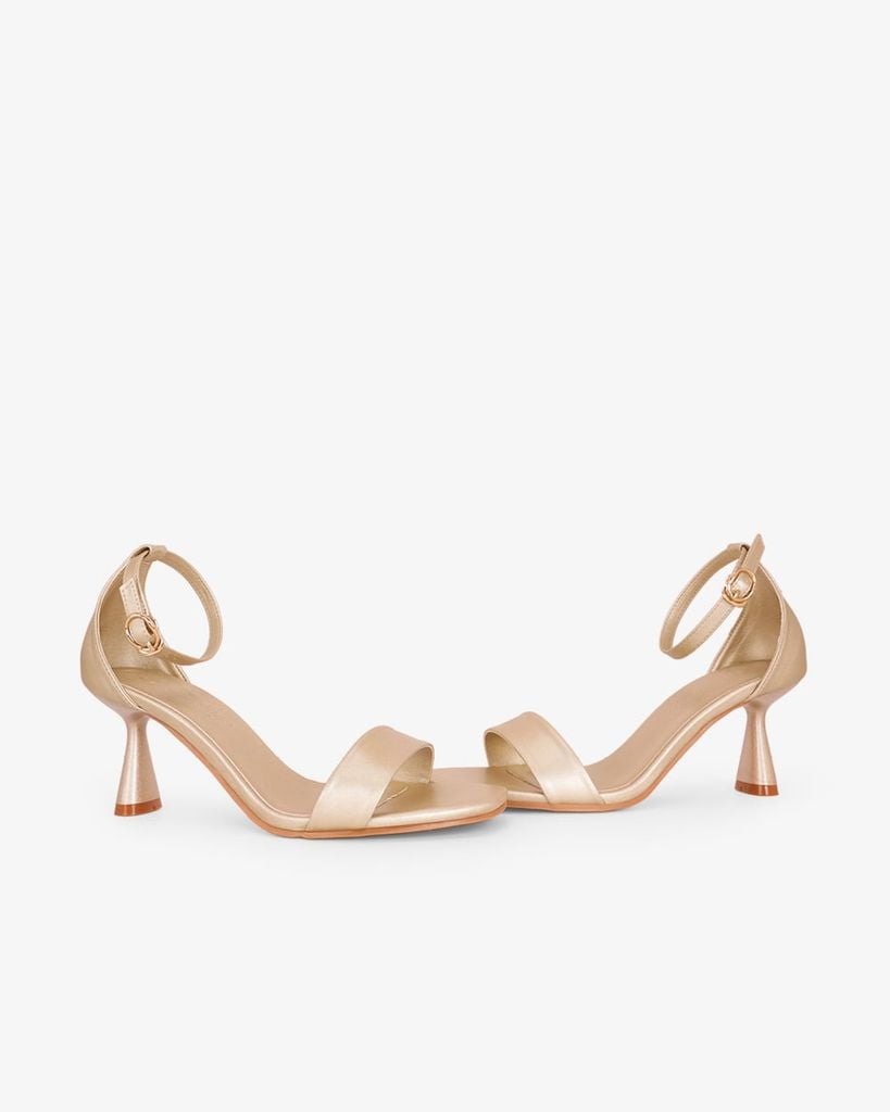 Sandal Hạnh Dung Cao Gót Quai Bít Cổ Chân HD29197AY