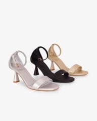 Sandal Hạnh Dung Cao Gót Quai Bít Cổ Chân HD29197AY