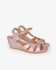 Sandal Đế Xuồng Hạnh Dung Nhiều Dây Nối Bên Vân Đá 6F HD02261AB