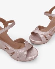 Sandal Đế Xuồng Hạnh Dung Nhiều Dây Nối Bên 12f HD02262AB