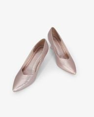 Giày Cao Gót Hạnh Dung Vân Đá Mũi Nhọn HD041069AD