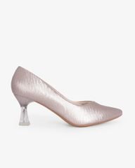 Giày Cao Gót Hạnh Dung Vân Đá Mũi Nhọn HD041069AD