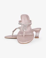 Dép Cao Gót Hạnh Dung Xỏ Ngón Xoàn Xoắn HD041099AD