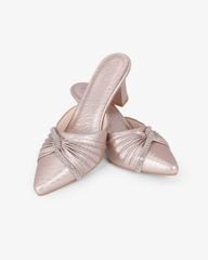 Dép Bít Mũi Hạnh Dung Quai Nơ Xoàn HD041100AD