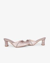 Dép Bít Mũi Hạnh Dung Quai Nơ Xoàn HD041100AD