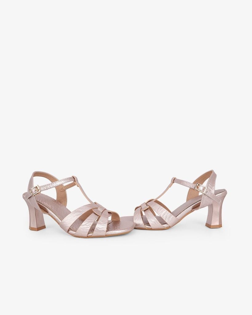 Sandal Hạnh Dung Ba Quai Đan Nối T HD041102AD