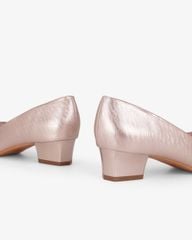 Giày Cao Gót Hạnh Dung Hở Mũi Dây Nơ HD041108AD