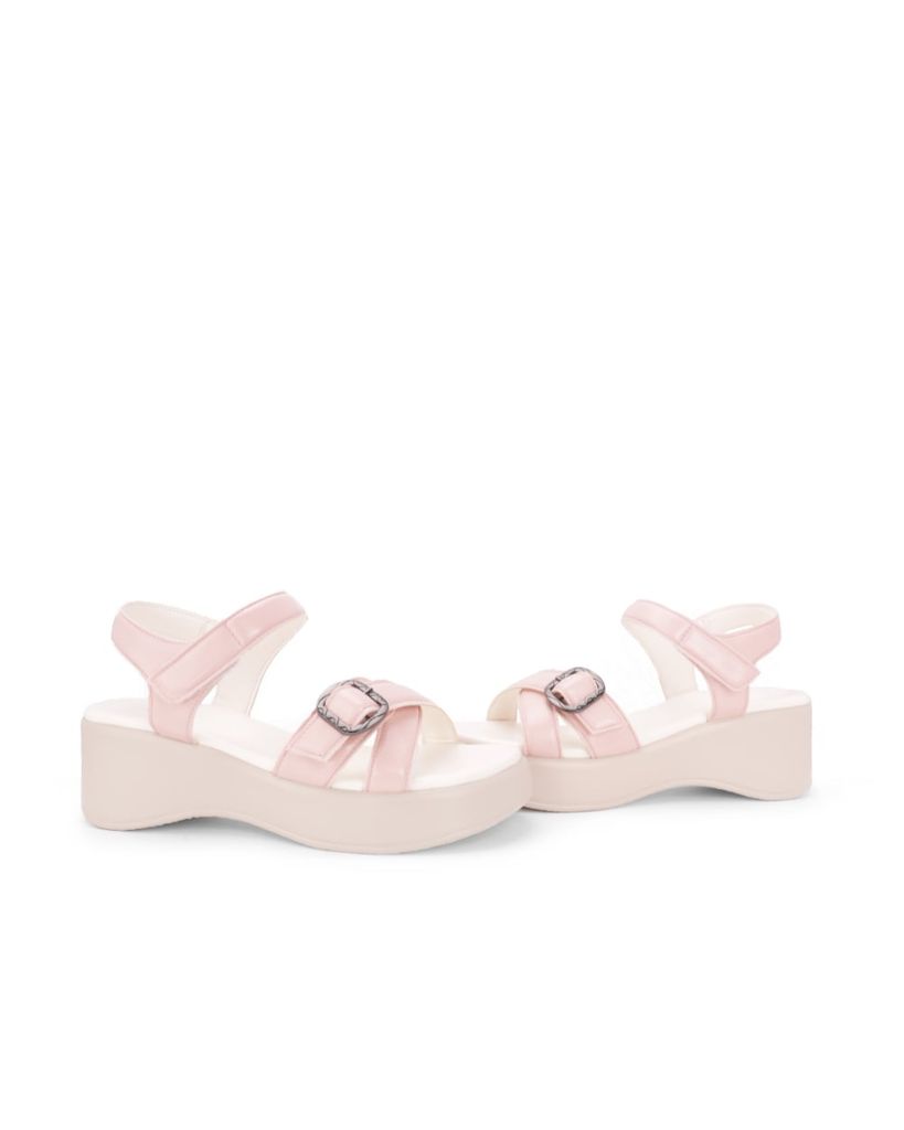 Sandal Đế Xuồng Hạnh Dung Quai Đan Chéo Khóa HD11171AV