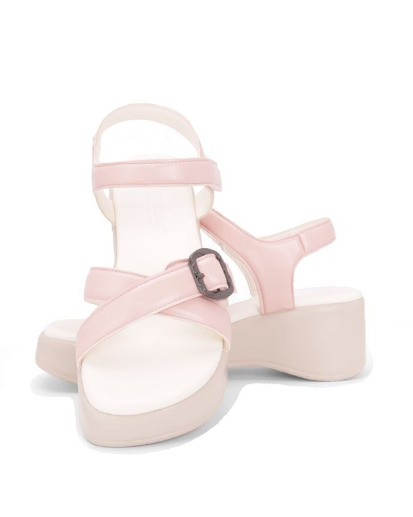 Sandal Đế Xuồng Hạnh Dung Quai Đan Chéo Khóa HD11171AV