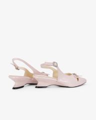 Sandal Cao Gót Nơ Đính Hạt HD1704AI