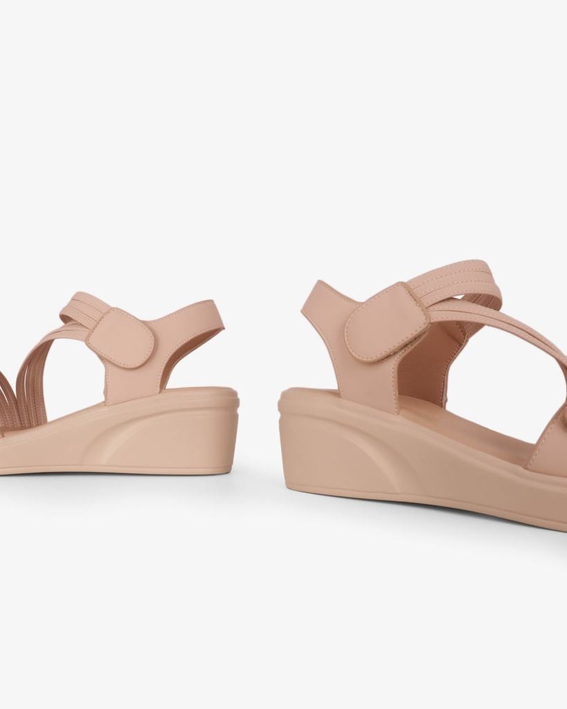 Sandal Đế Xuồng Hạnh Dung Quai Chéo Đan Dây HD29194AY