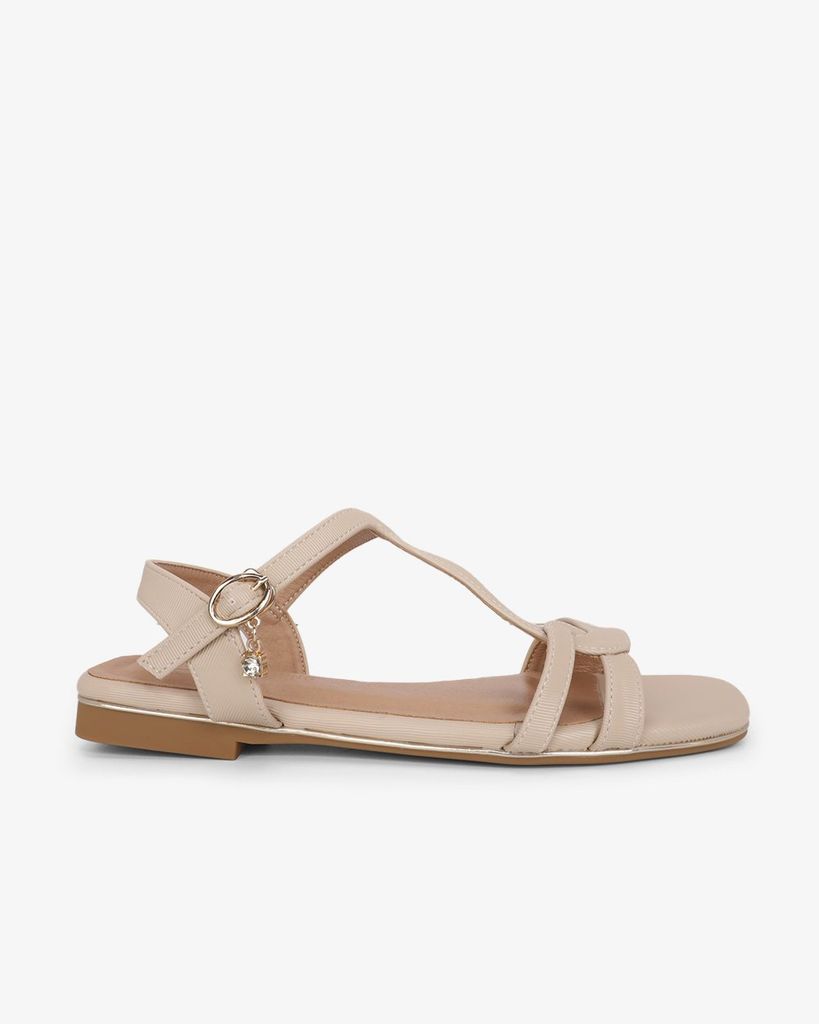 Sandal Xẹp Hạnh Dung Bản Luồn HD02236AB