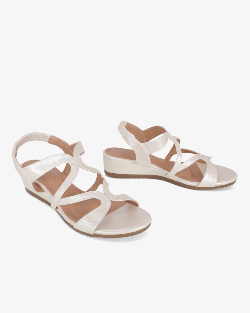 Sandal Xuồng Hạnh Dung Quai Uốn Lượn HD02243AB