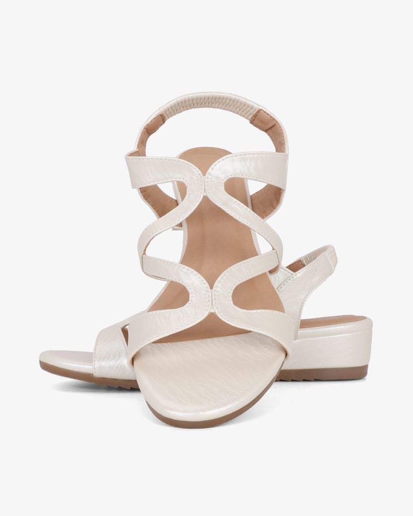 Sandal Xuồng Hạnh Dung Quai Uốn Lượn HD02243AB