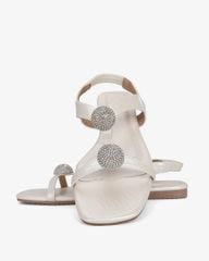 Sandal Xẹp Hạnh Dung Quai I Hạt Tròn HD02244AB