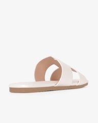 Dép Xẹp Hạnh Dung Quai Chữ H Vân Lụa HD02248AB