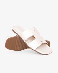 Dép Xẹp Hạnh Dung Quai Chữ H Vân Lụa HD02248AB