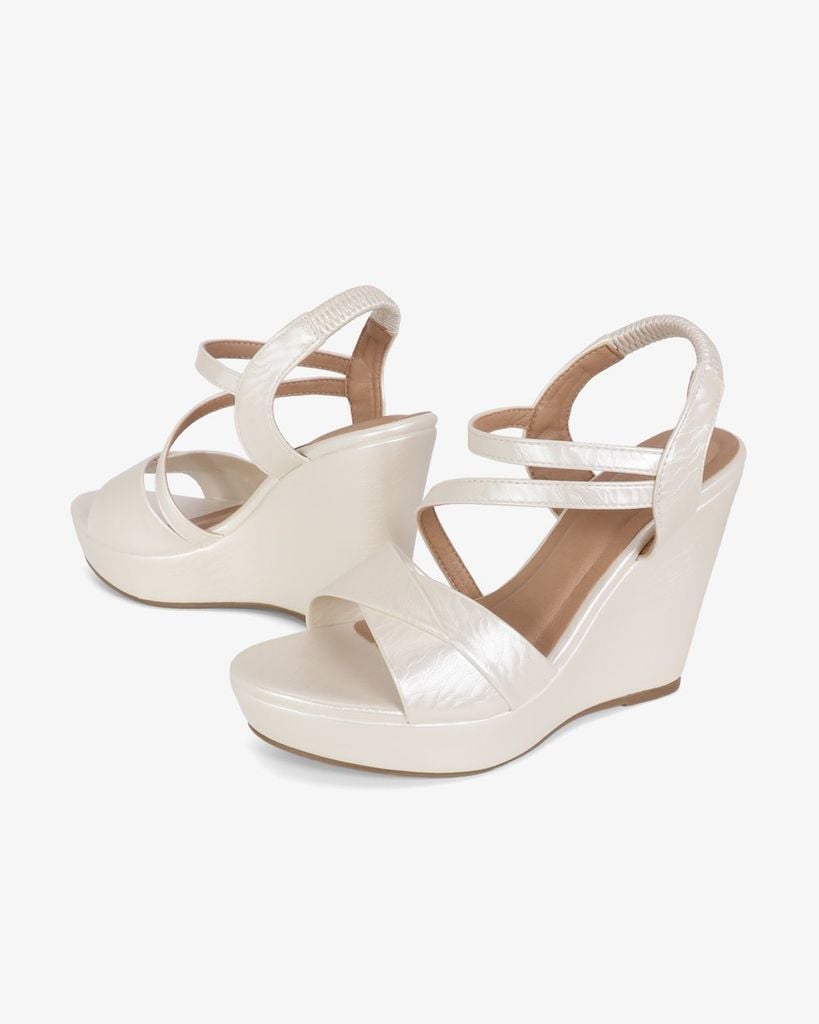 Sandal Đế Xuồng Hạnh Dung Quai Chéo Mảnh 12cm HD02250AB