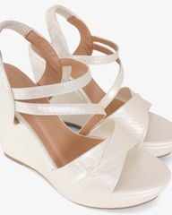 Sandal Đế Xuồng Hạnh Dung Quai Chéo Mảnh 12cm HD02250AB