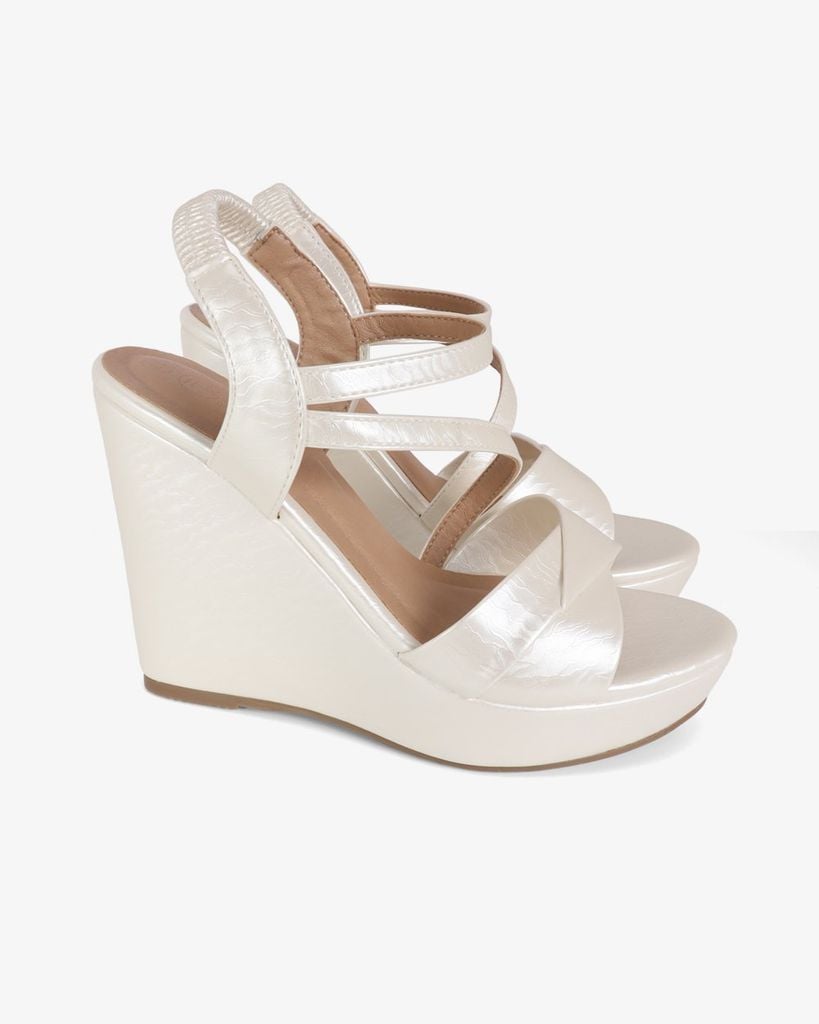 Sandal Đế Xuồng Hạnh Dung Quai Chéo Mảnh 12cm HD02250AB