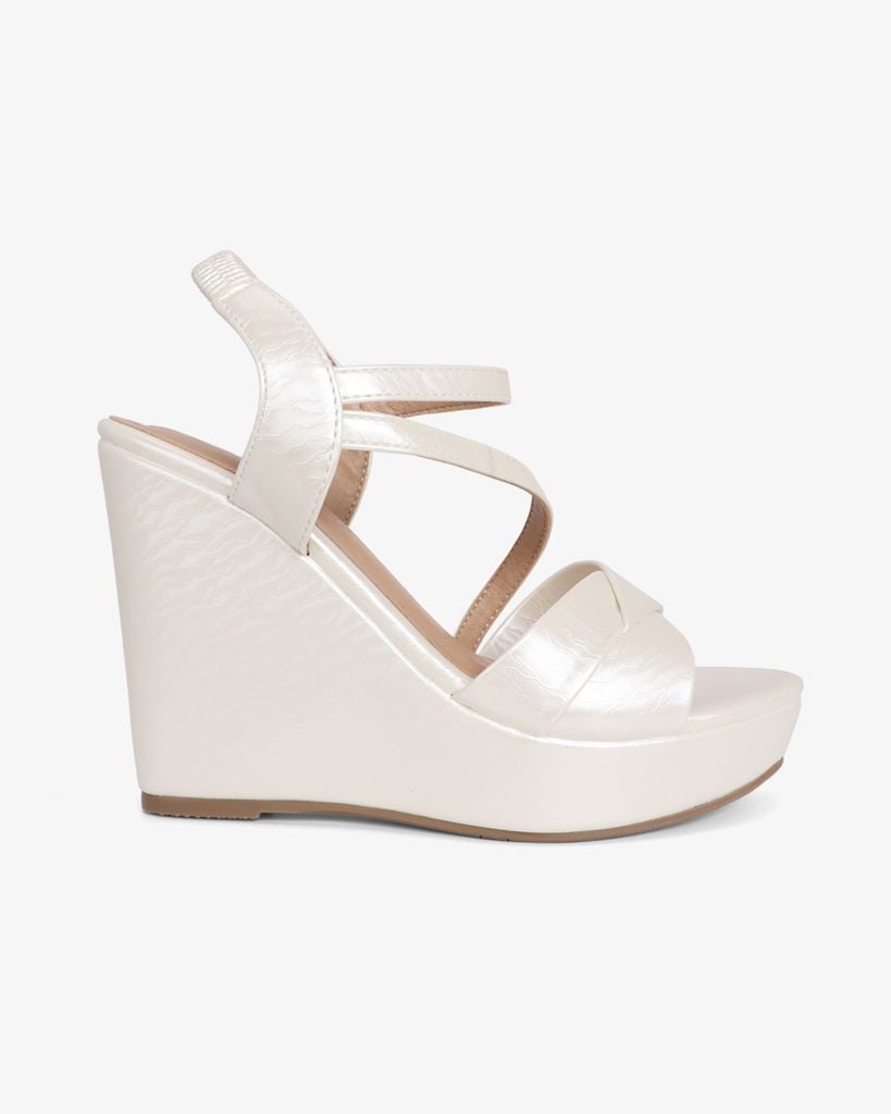 Sandal Đế Xuồng Hạnh Dung Quai Chéo Mảnh 12cm HD02250AB