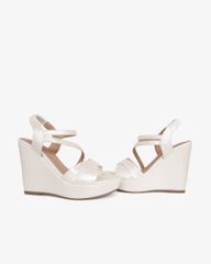 Sandal Đế Xuồng Hạnh Dung Quai Chéo Mảnh 12cm HD02250AB