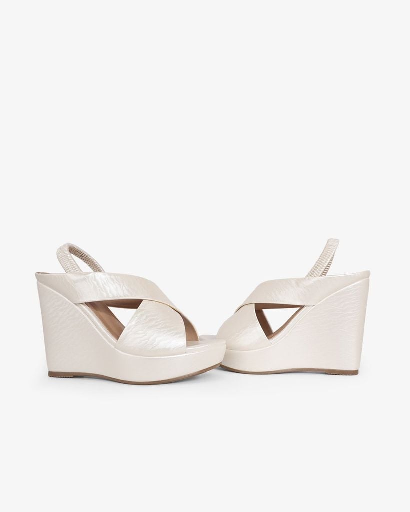 Sandal Đế Xuồng Hạnh Dung Quai Chéo HD02252AB