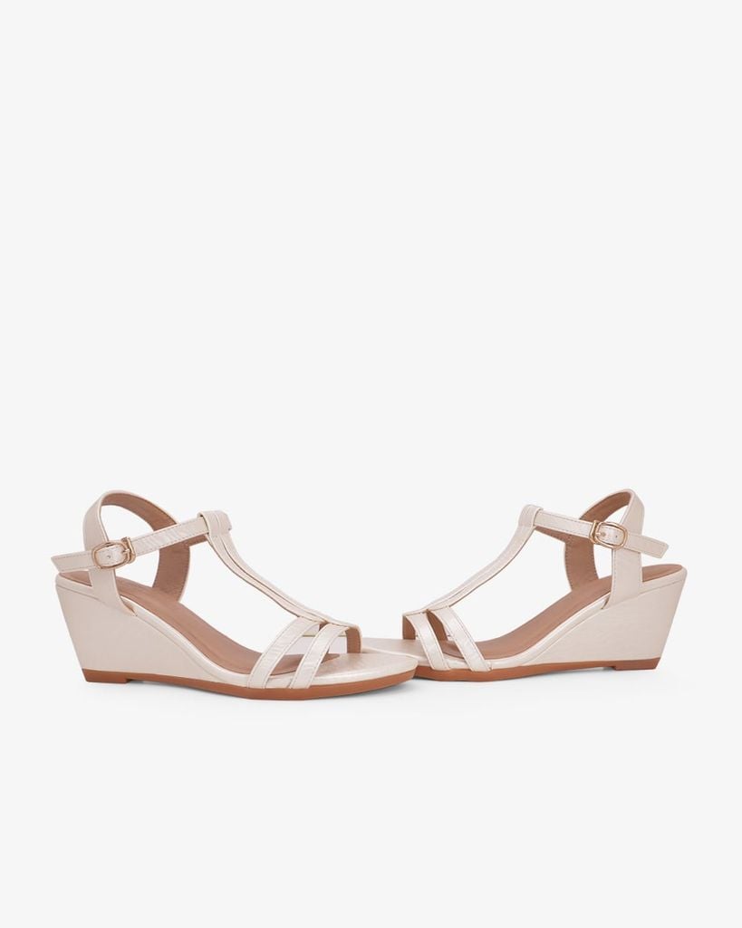 Sandal Đế Xuồng Hạnh Dung Quai T Đôi HD02254AB