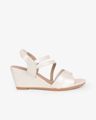 Sandal Đế Xuồng Hạnh Dung Quai Đắp Mảnh Chéo 6F HD02259AB