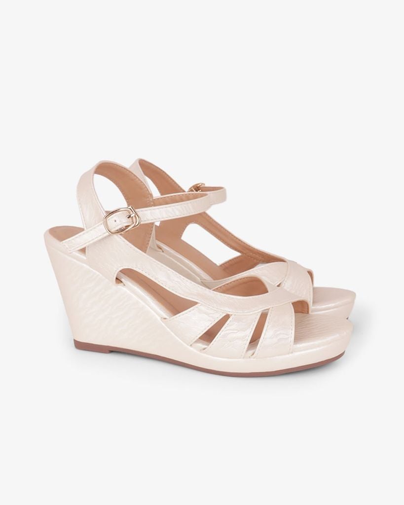 Sandal Đế Xuồng Hạnh Dung Nhiều Dây Nối Bên 9f HD02260AB