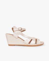 Sandal Đế Xuồng Hạnh Dung Nhiều Dây Nối Bên Vân Đá 6F HD02261AB