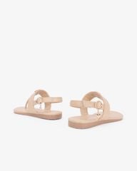 Sandal Đế Xẹp Hạnh Dung Kẹp Hoa Đính Đá HD02267AB