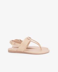 Sandal Đế Xẹp Hạnh Dung Kẹp Hoa Đính Đá HD02267AB